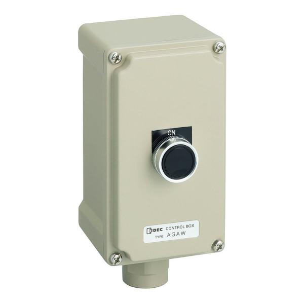 IDEC(アイデック) Φ22AGAW形コントロールボックス IP65 1点用 穴あり AGAW21...