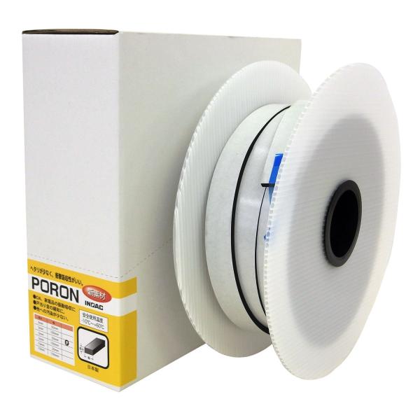 イノアック 微細セルウレタンフォーム ポロン 5X30mmX15m テープ付 L24T-530