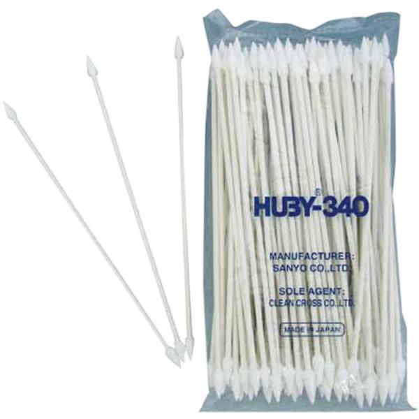 HUBY工業用綿棒 HUBY(R)-340 CA-008SP 100本入 3-5234-05