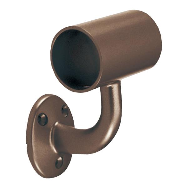 マツ六 ECLE システム手すり ブラケット横型通し ブラウン EL-83