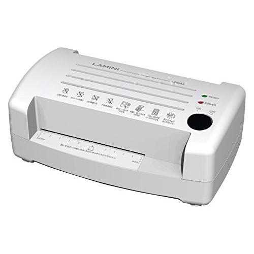 アスカ Asmix ラミネーター LAMINI L203A6 厚口150μフィルム可 ホワイト