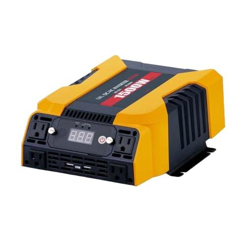 BAL ( 大橋産業 ) DC/ACインバーター 矩形波 DC12V車専用 定格出力:1500W 2...