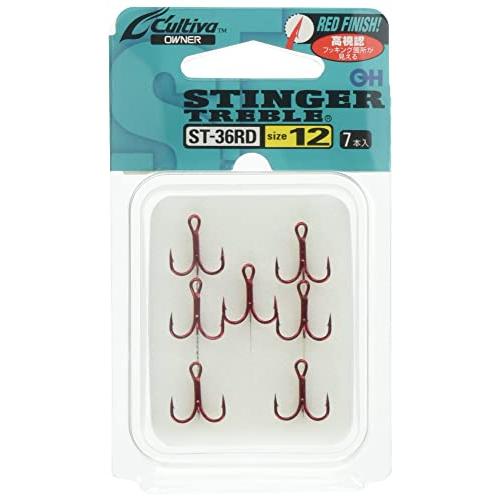 OWNER(オーナー) トリプルフック ST-36RD スティンガートリプルフック 12号 赤 11...