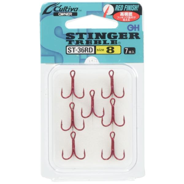OWNER(オーナー) トリプルフック ST-36RD スティンガートリプルフック 8号 赤 116...