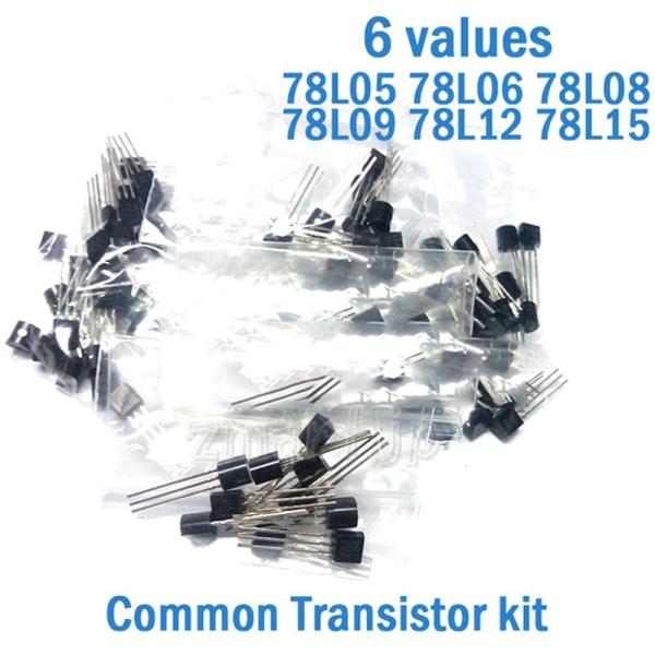 zmart 3端子レギュレーター 6種類x20個 120個 78L05〜78L15 100mA