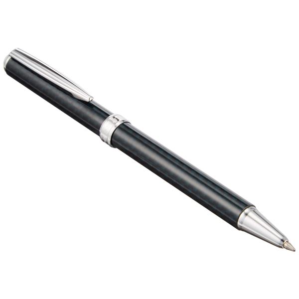 プラチナ万年筆 油性ボールペン アフェクションスイッチ カーボンブルー BSC-4400#51