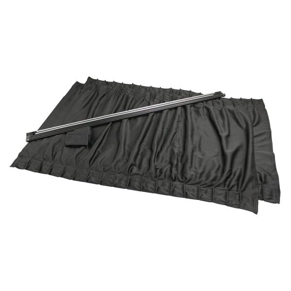 槌屋ヤック(Tsuchiya Yac) 車内用品 日除け カーテン サイドカーテン ストレッチワイド...