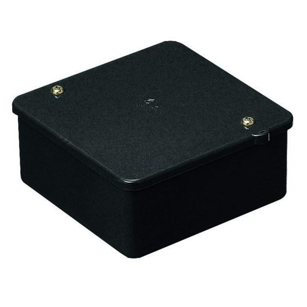 未来工業(MIRAI) PVKボックス 中形四角深型・ノック無 ブラック 1個価格 PVK-BOK