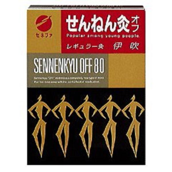 せんねん灸オフ レギュラーきゅう 伊吹 80点入