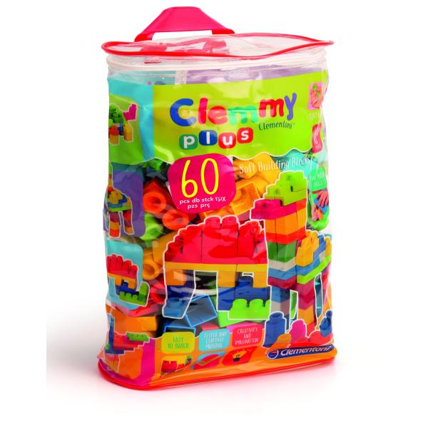 Clemmy (クレミー) クレミープラス 1.5歳からのやわらかブロック 赤ちゃんが踏んでも崩して...