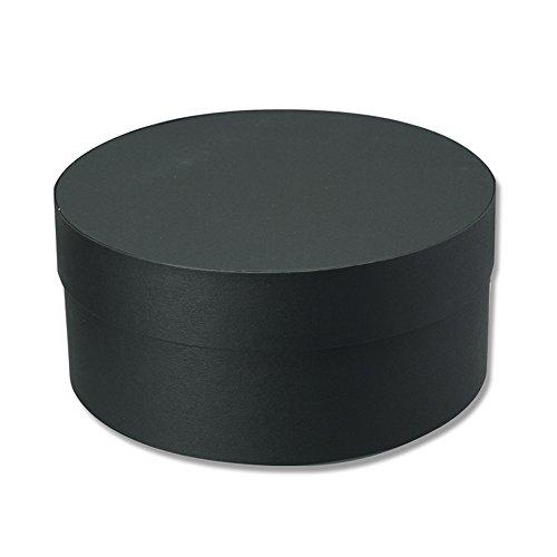 ヘイコー 箱 ギフトボックス ブラック 円筒型 220-98mm 6868354