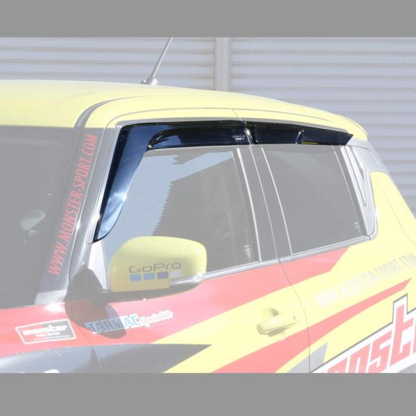 MONSTER SPORT ウィンドウ エアロバイザー スイフトスポーツ[ ZC33S ]/スイフト...