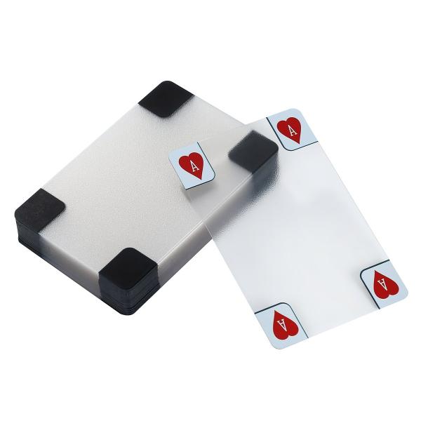 r_planning スケルトン 透明 トランプ カード いつものゲームも違う雰囲気に