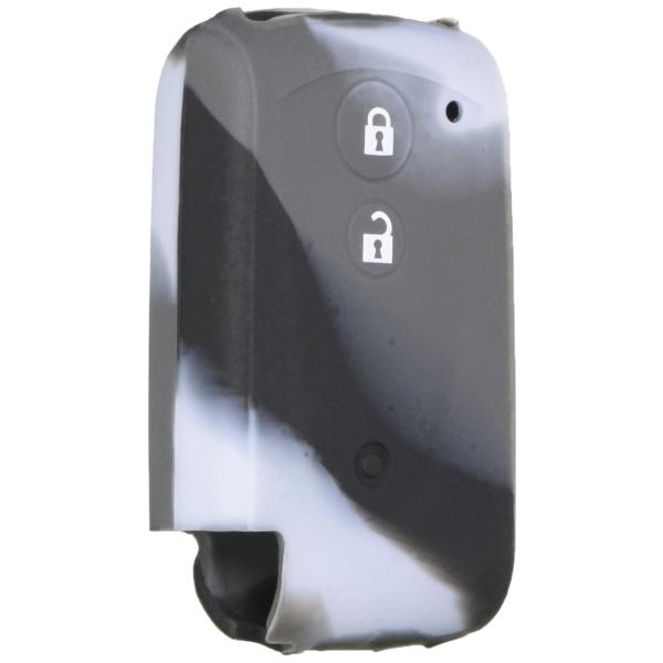 【AWESOME/オーサム】シリコンスマートキーケース ダイハツAタイプ カラー:ゼブラ ASLK-...