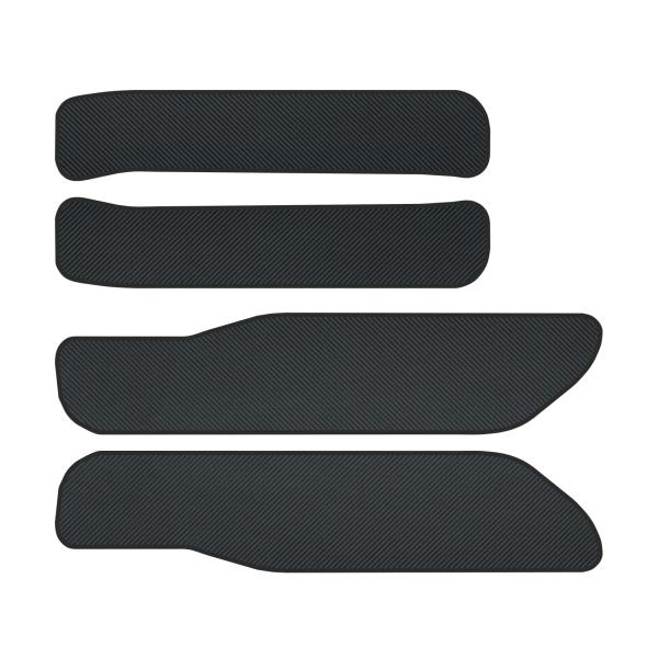 YMT30系アルファード/アルファードHV ステップマット カーボン調ラバー（固定：ホック）