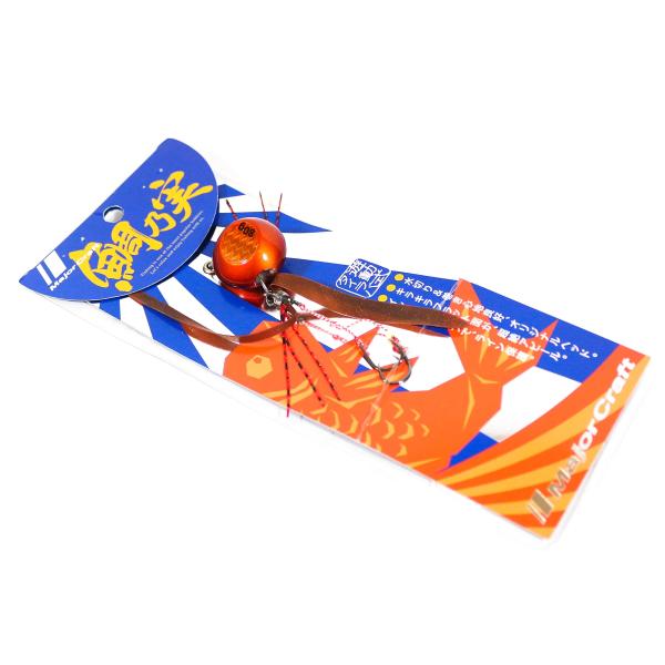 メジャークラフト メタルジグ タイノミ80g TM-80/#7 RED/RED