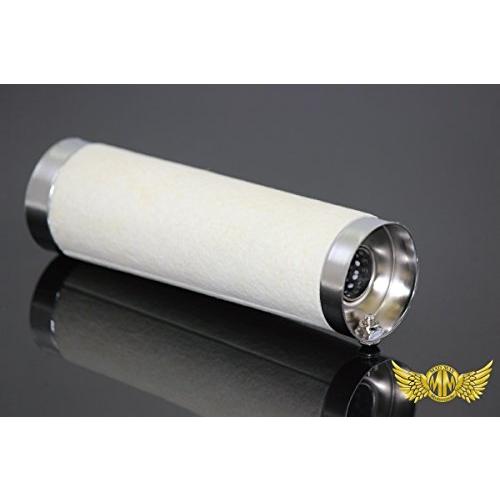 マフラー用 インナーサイレンサー 60Φ メッキ 排気口23mm U08-6411CA