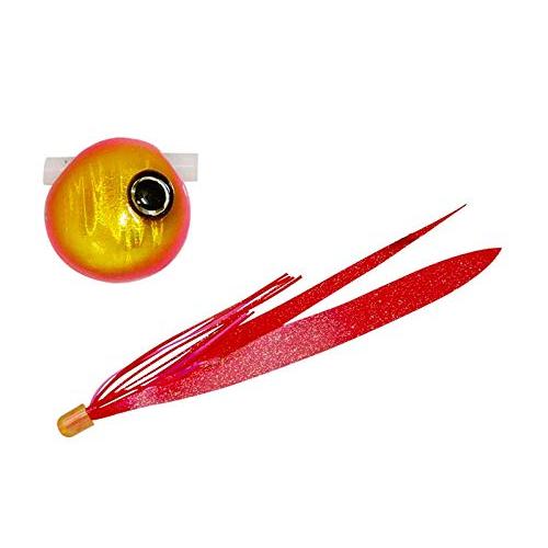 JACKALL(ジャッカル) 鉛式 ビンビン玉 スライド 80g F180 ピンクゴールド/レッドゴ...