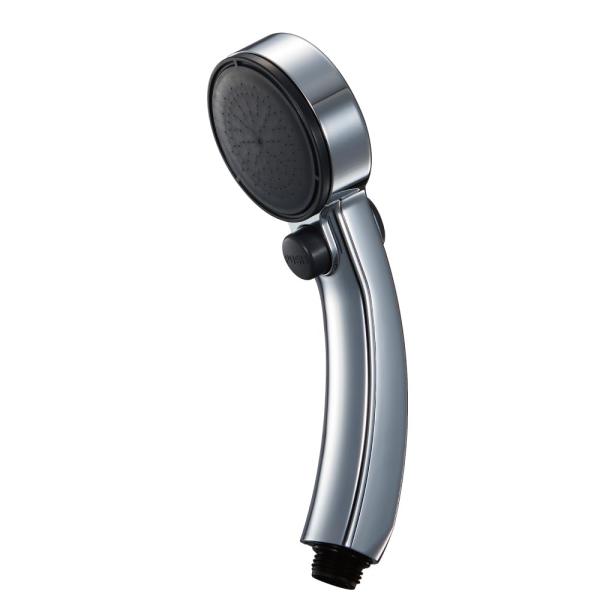 SANEI(旧社名:三栄水栓製作所)シャワーヘッド 手元ストップ 45%節水 G1/2 アダプター付...