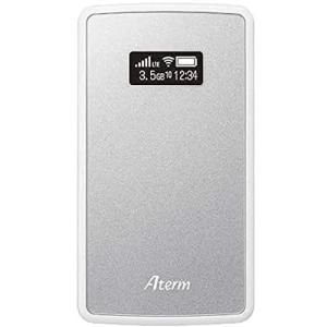 NECプラットフォームズ Aterm Wi-Fi モバイルルーター tri band MP02LN SW メタリックシルバー PA-MP02LN-SW｜rainbowselection