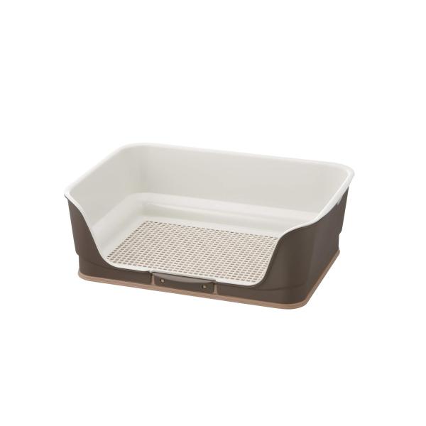 リッチェル お掃除簡単ステップ壁付トイレ ダークブラウン レギュラー