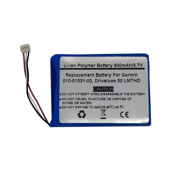 3.7V 900mAh GPSナビゲーター Garmi n 010-01531-00, Drivel...