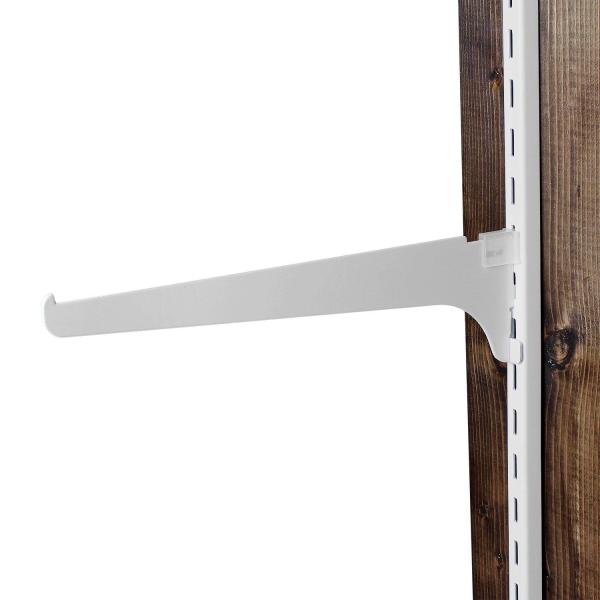和気産業(Waki Sangyo) ピラシェル棚受 棚受け金具 白 250mm 1枚入 ピラシェルシ...