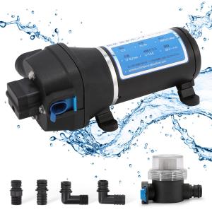 NEWTRY 高圧ポンプ 給水 排水ポンプ ダイヤフラムポンプ 電動