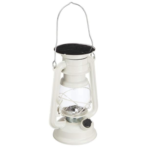 丸和貿易 ソーラーLED プレミアムランタン アイボリー サイズ：約W15.3 D11.5 H23....