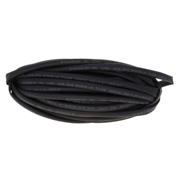Othmro 熱収縮チューブ 直径6mm 長さ10M 黒 1個入り PE材質 収縮率2：1 RoHS...