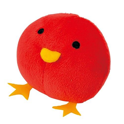 りぶはあと リラクシングアイテム てのひらモッチ ヒヨコ レッド (全長約5cm) かわいい ストレ...