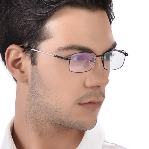 [KLESIA] 老眼鏡 累進変焦 遠近両用 眼鏡 記憶合金 ブルーライト UV400対応可 (度数...