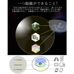 [KLESIA] 老眼鏡 累進変焦 遠近両用 ...の詳細画像3
