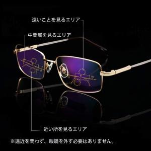 [KLESIA] 老眼鏡 累進変焦 遠近両用 ...の詳細画像4