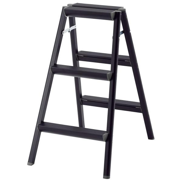 長谷川工業(Hasegawa) 踏台 3段 ブラック SE-8a(BK) (79cm) (17717...