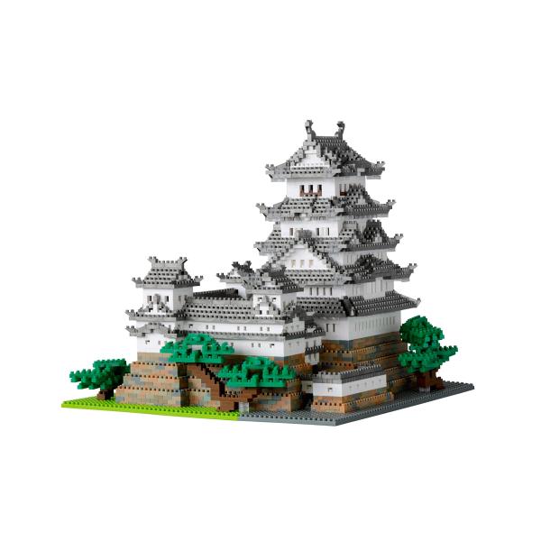 カワダ ナノブロック 姫路城 スペシャルデラックスエディション メタリックシルバーver. NB-0...