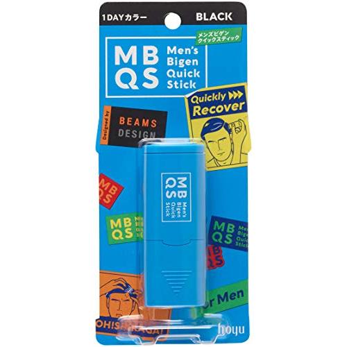メンズビゲン クイックスティック ブラック 白髪染め ちょこっと白髪をサッと隠せる 1DAYカラー ...