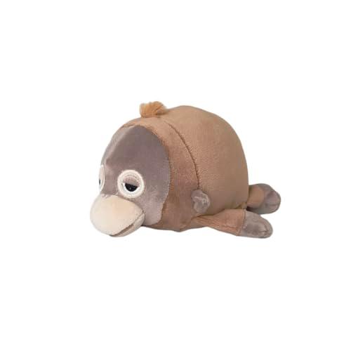 りぶはあと マスコット マシュマロアニマル オランウータンのウータン (全長約11cm) ぬいぐるみ...