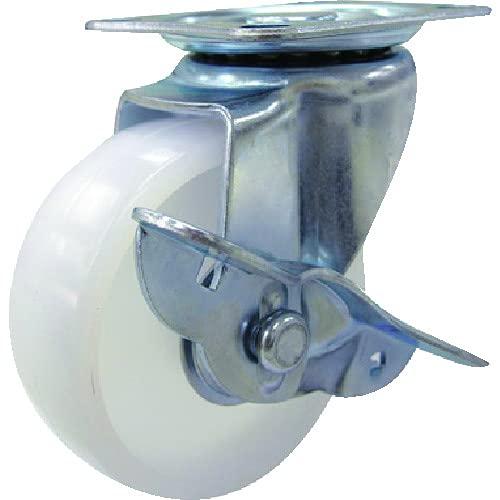 TRUSCO(トラスコ) 台車用キャスター φ100 ナイロン車 自在ストッパー付 TYSG-100...