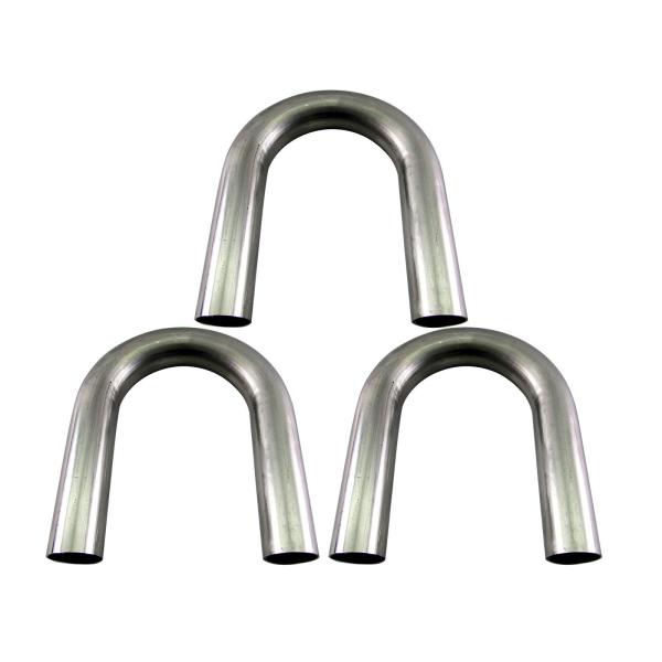 BRIGHTZ 48Φ 180度 ステンレス 曲げパイプ 1.2mm厚 3PC 【 CUR−PIPE...