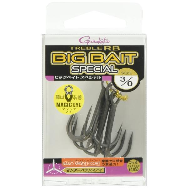 がまかつ(Gamakatsu) バラ トレブルRBビッグベイトSP 3/0