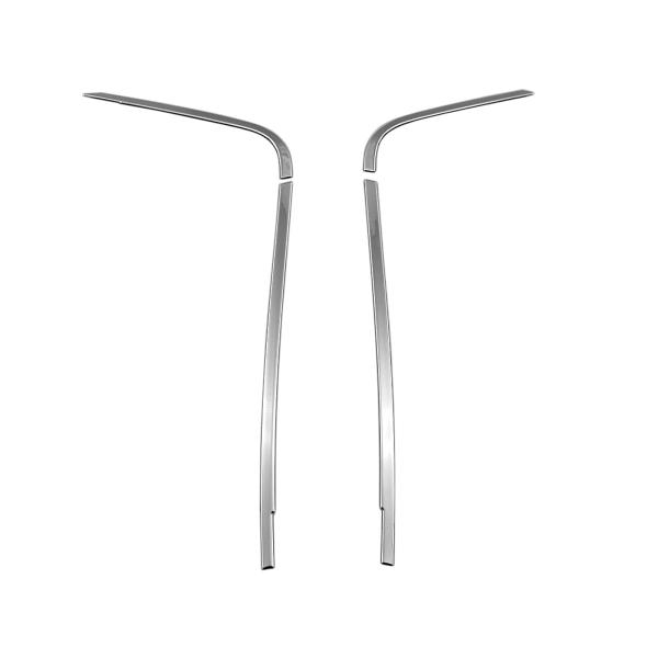 BRIGHTZ ヴォクシー 80 85 超鏡面ステンレスメッキコンソールサイドモール 4PC 【 I...