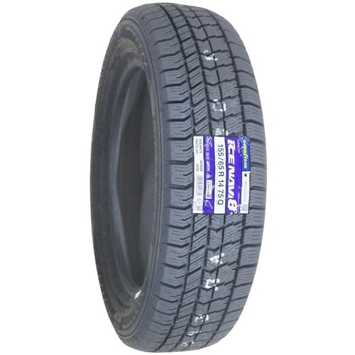 グッドイヤー 155/65R14 75Q スタッドレスタイヤ ICENAVI8 05539810 1...
