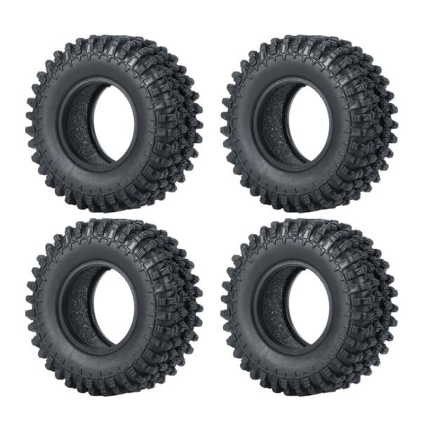 50mm 1/24タイヤ RCクローラータイヤ for Axial SCX24 ホイールタイヤ トレ...