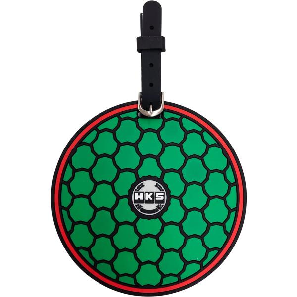HKS ネームタグ HKSラゲッジ タグ スーパーパワーフロー 51007-AK445 緑