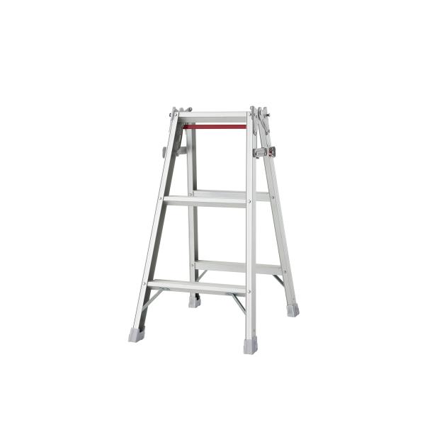 長谷川工業(Hasegawa) はしご兼用脚立(ワンタッチバー付) 3段 RD-09b (0.81m...