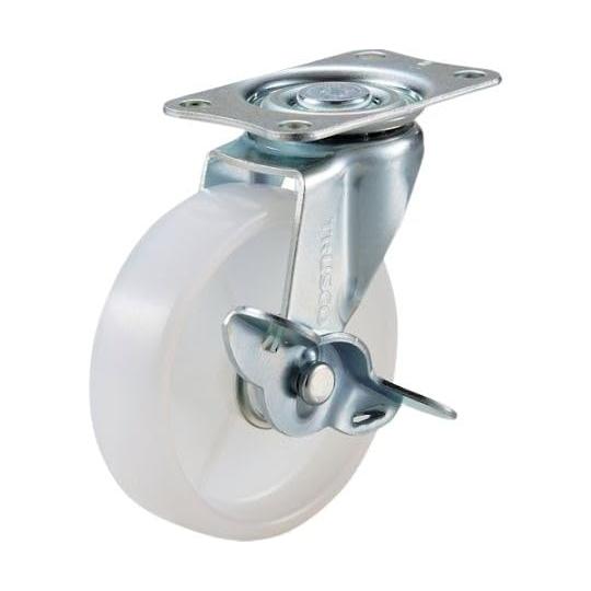 TRUSCO(トラスコ) ルートバン・OCドーリー用自在ストッパー付キャスターφ75ナイロン車 TY...