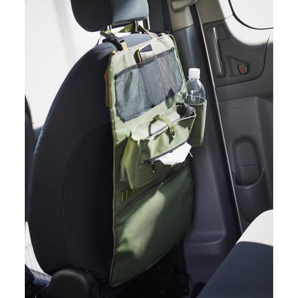 JKM シートバックポケット アウトドア 収納 車 オリーブドラブ フリーサイズ 1560445