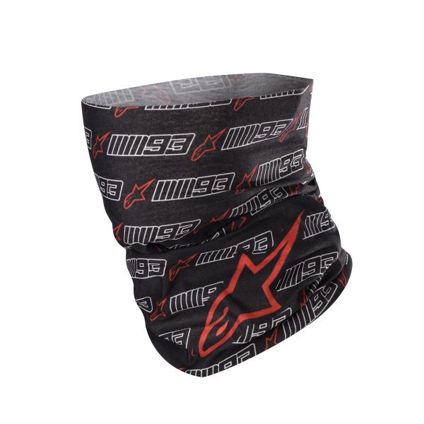 [アルパインスターズ] バイクネックチューブ ブラック/ホワイト/レッド (サイズ:フリー) MM9...