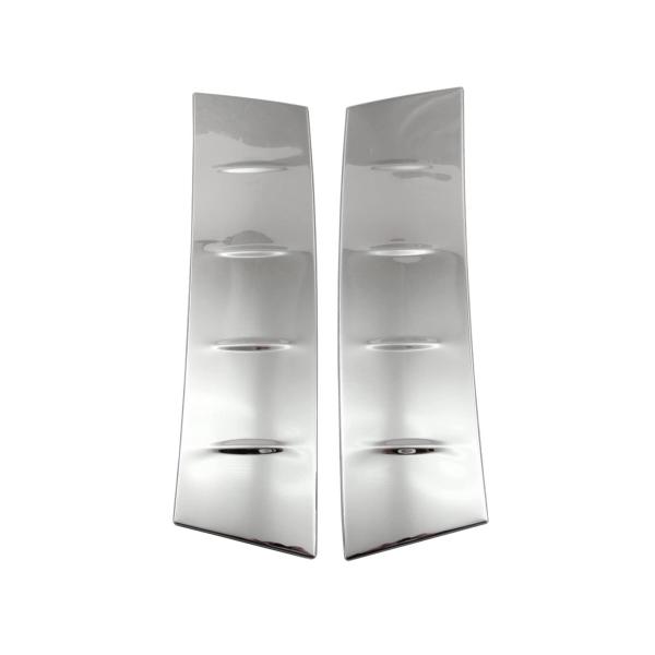 BRIGHTZ ノア 90 95 超鏡面ステンレスメッキリアピラーパネル 2PC 【 PIL−ETC...